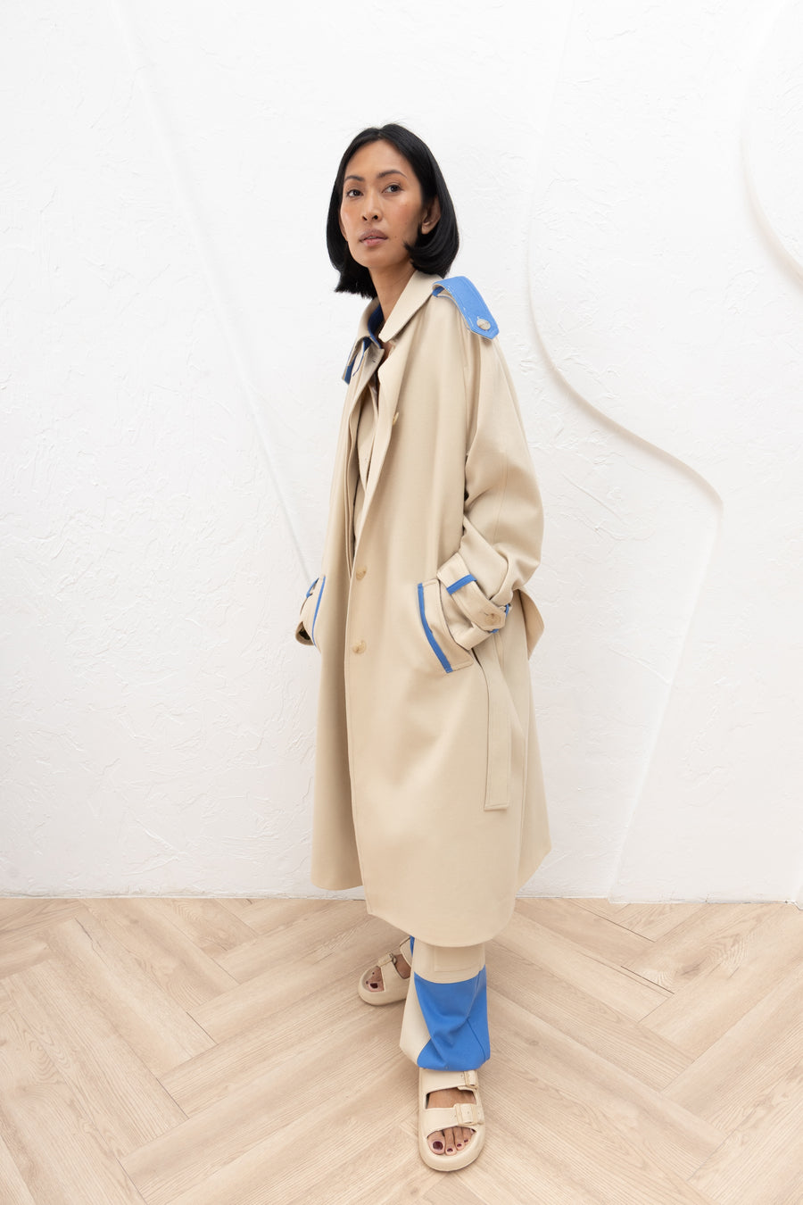 LENE Wool Coat - Beige