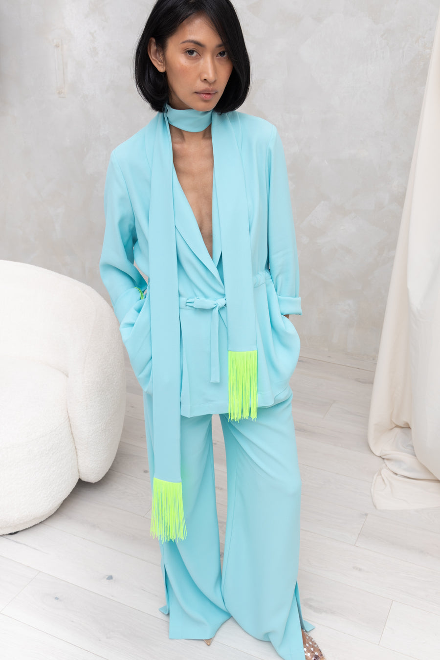 SOPHIE Jacket - Pool Blue