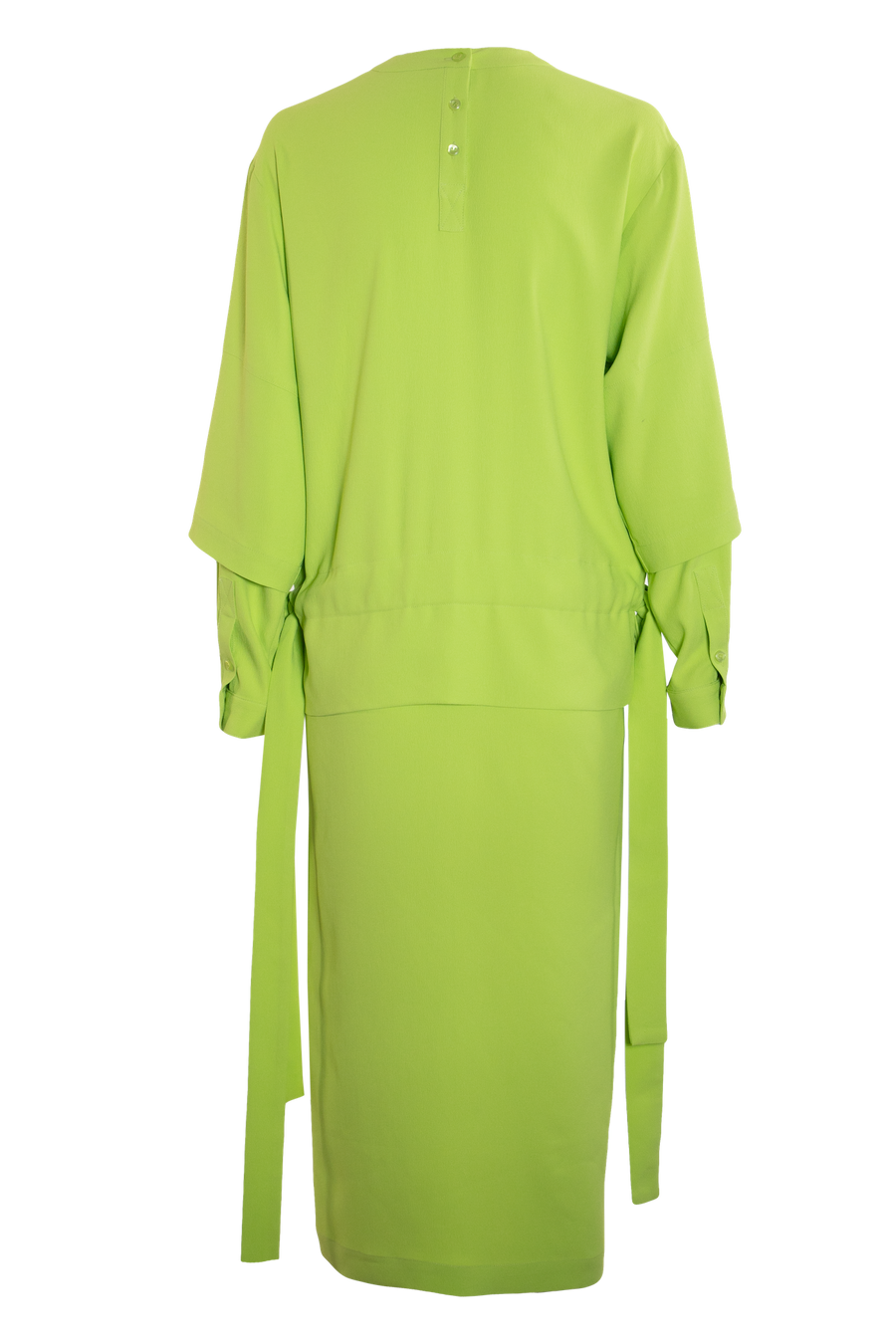 MICA Dress - Lime Green