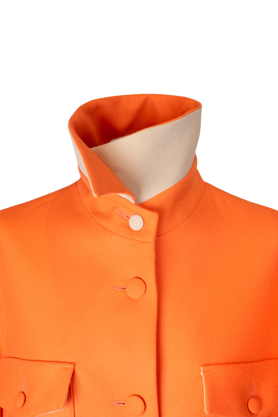 DIANE Wool Coat - Neon