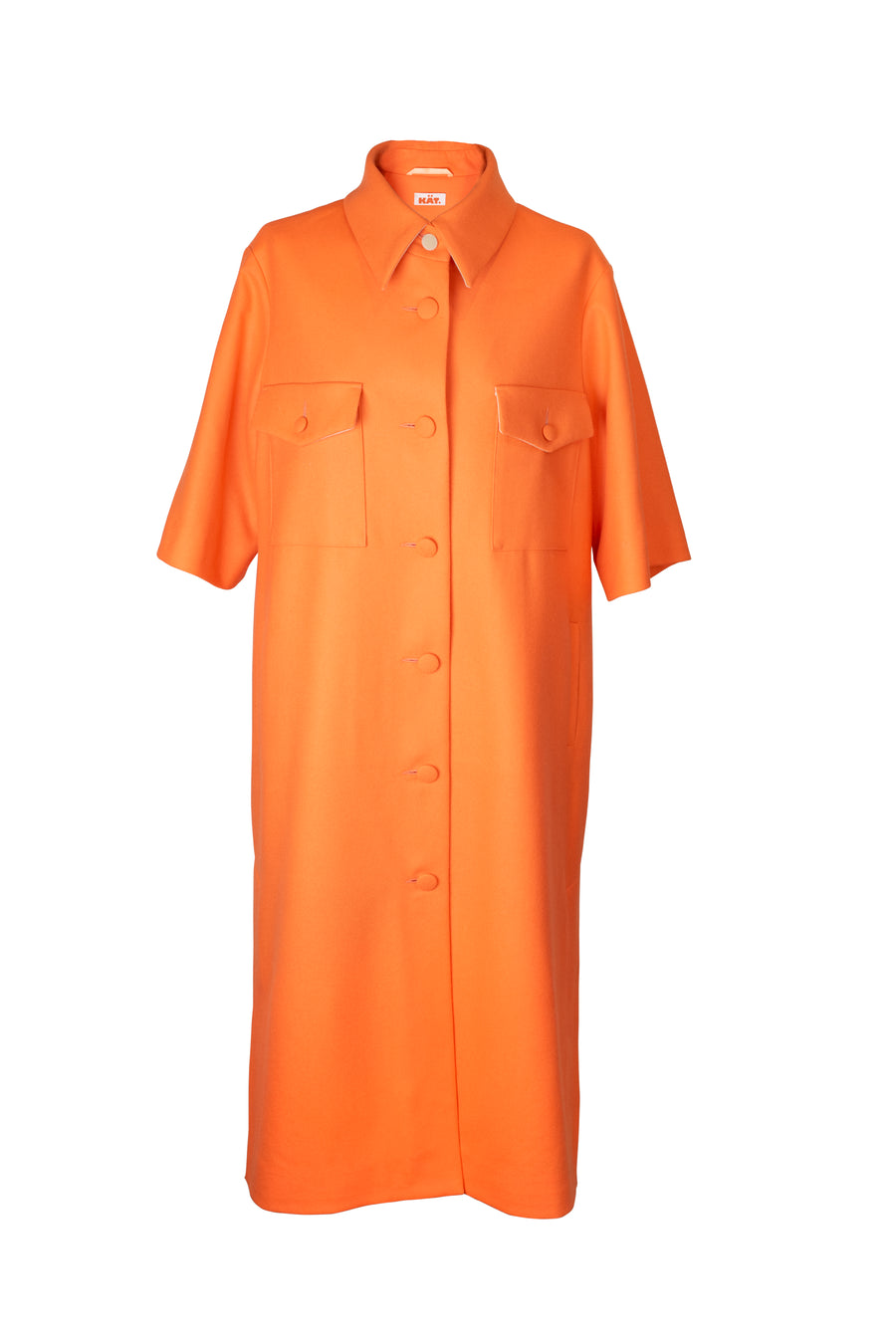 DIANE Wool Coat - Neon