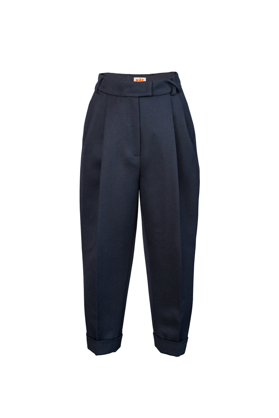 KYRA Wool Pants - Dark Blue