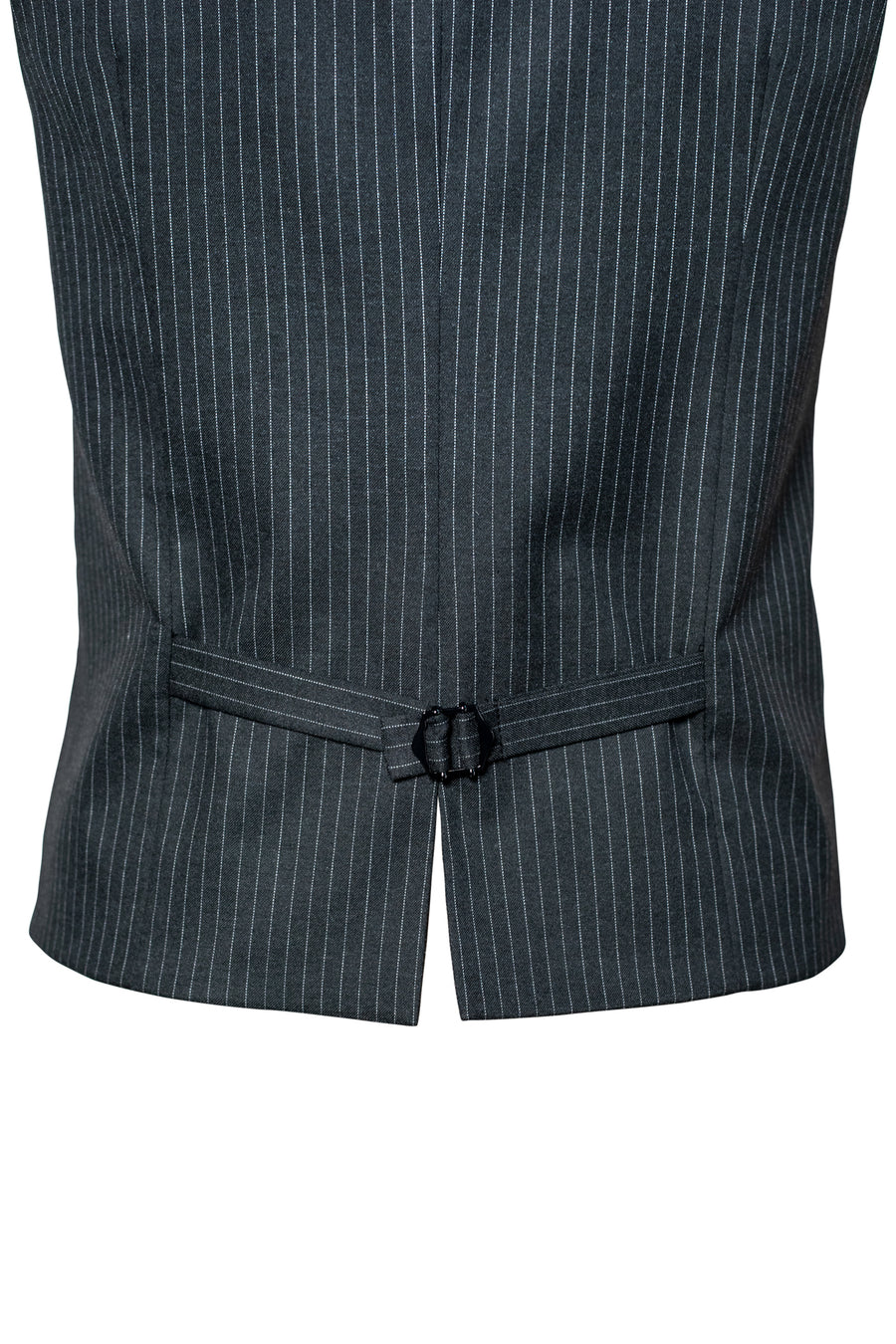 MARGOT Pinstripe Vest - Dark Grey