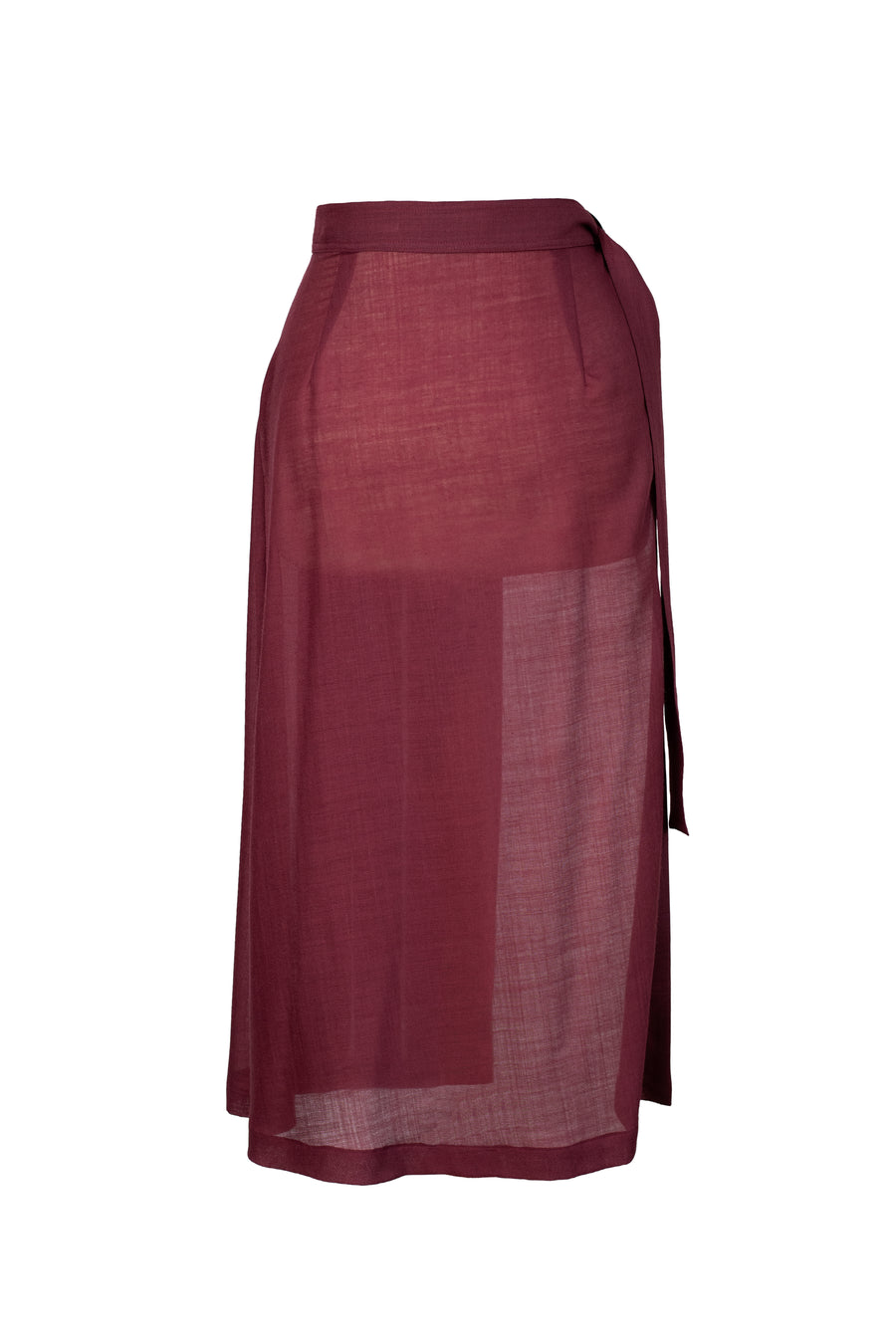 PELLE Apron - Burgundy