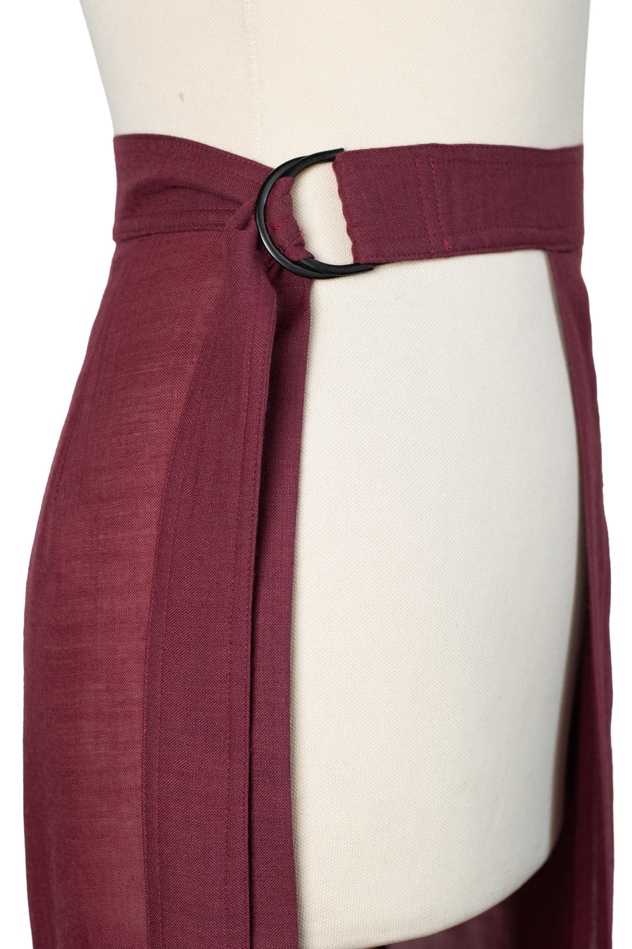 PELLE Apron - Burgundy