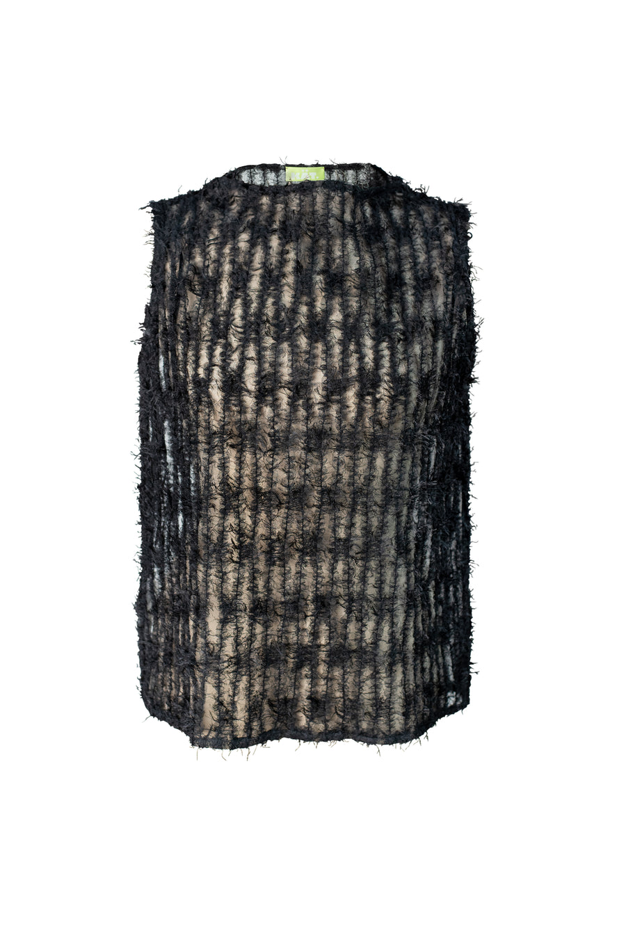 POESIA Sheer Multi-wearable Top - Lux Black