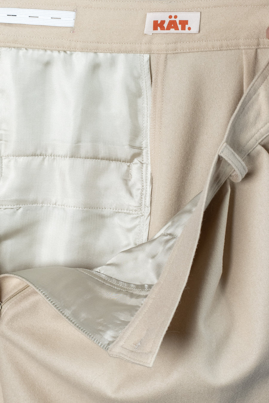 TARA Wool Pants - Beige