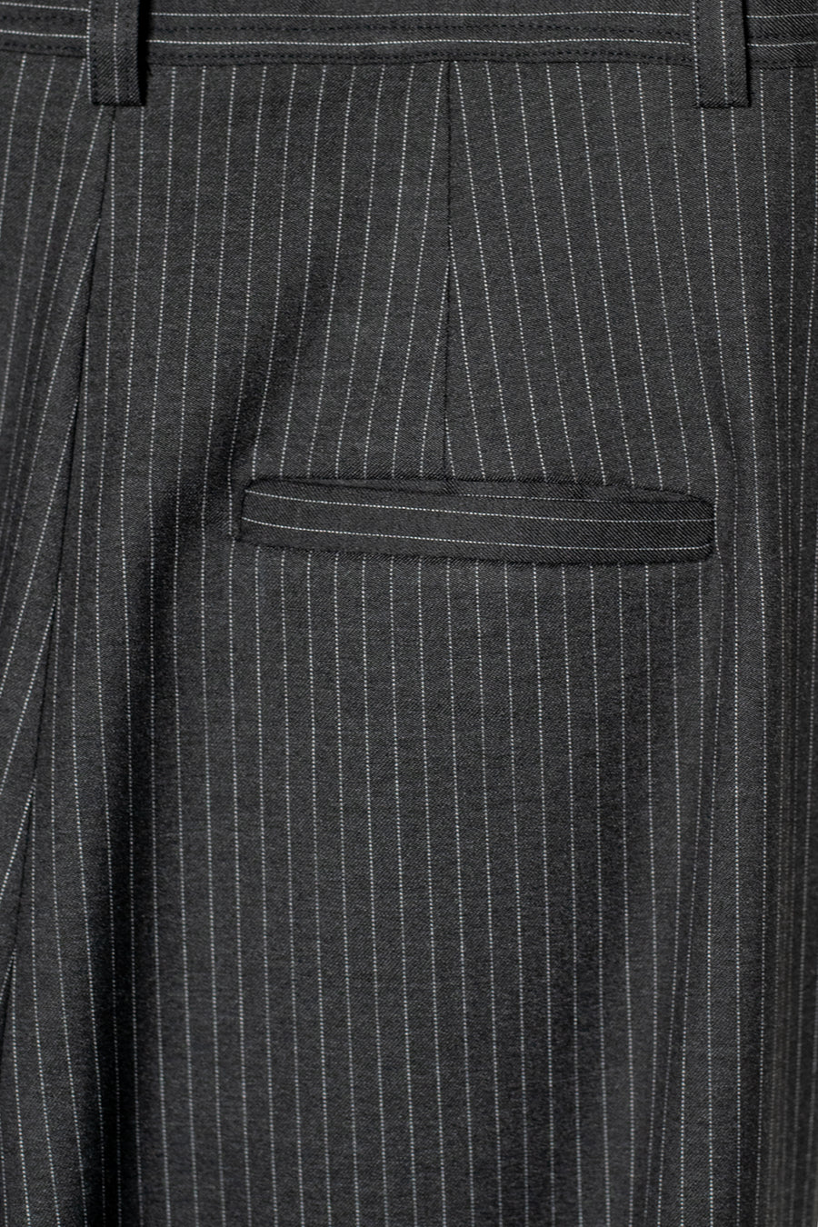 TARA Pinstripe Pants - Dark Grey